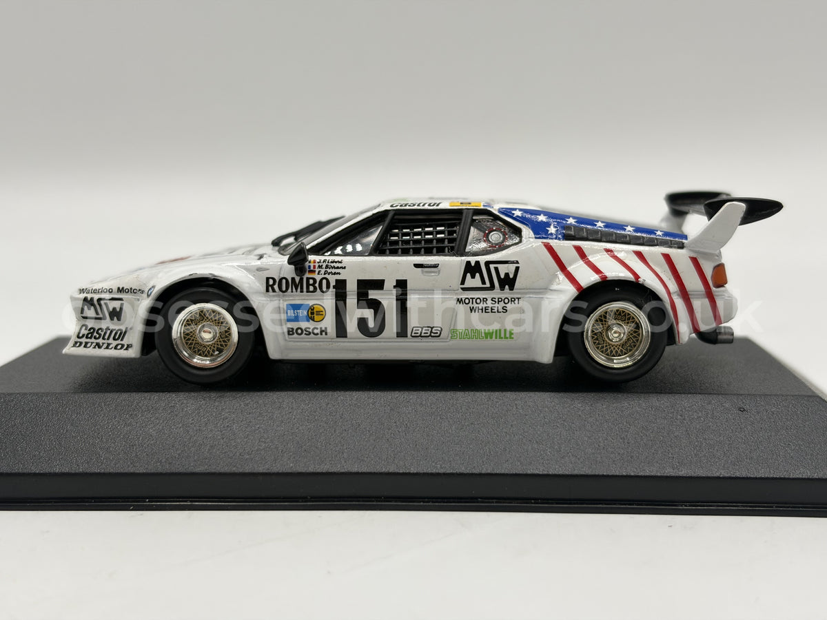 1/43 1985 BMW M1 - Doren / Birrane / Libert - Quartzo | Model Le Mans Car