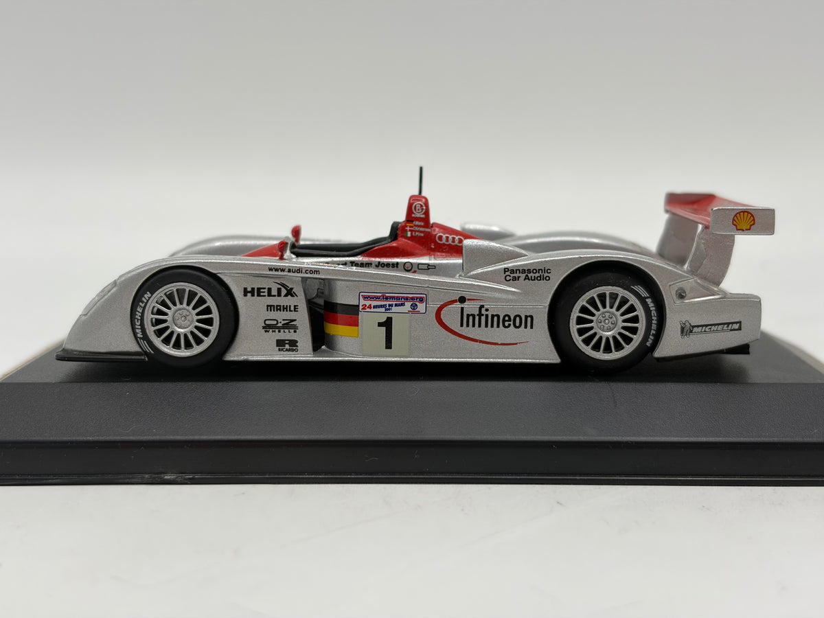 1/43 2001 Audi R8 - Biela / Kristensen / Pirro - | Model Le Mans Car