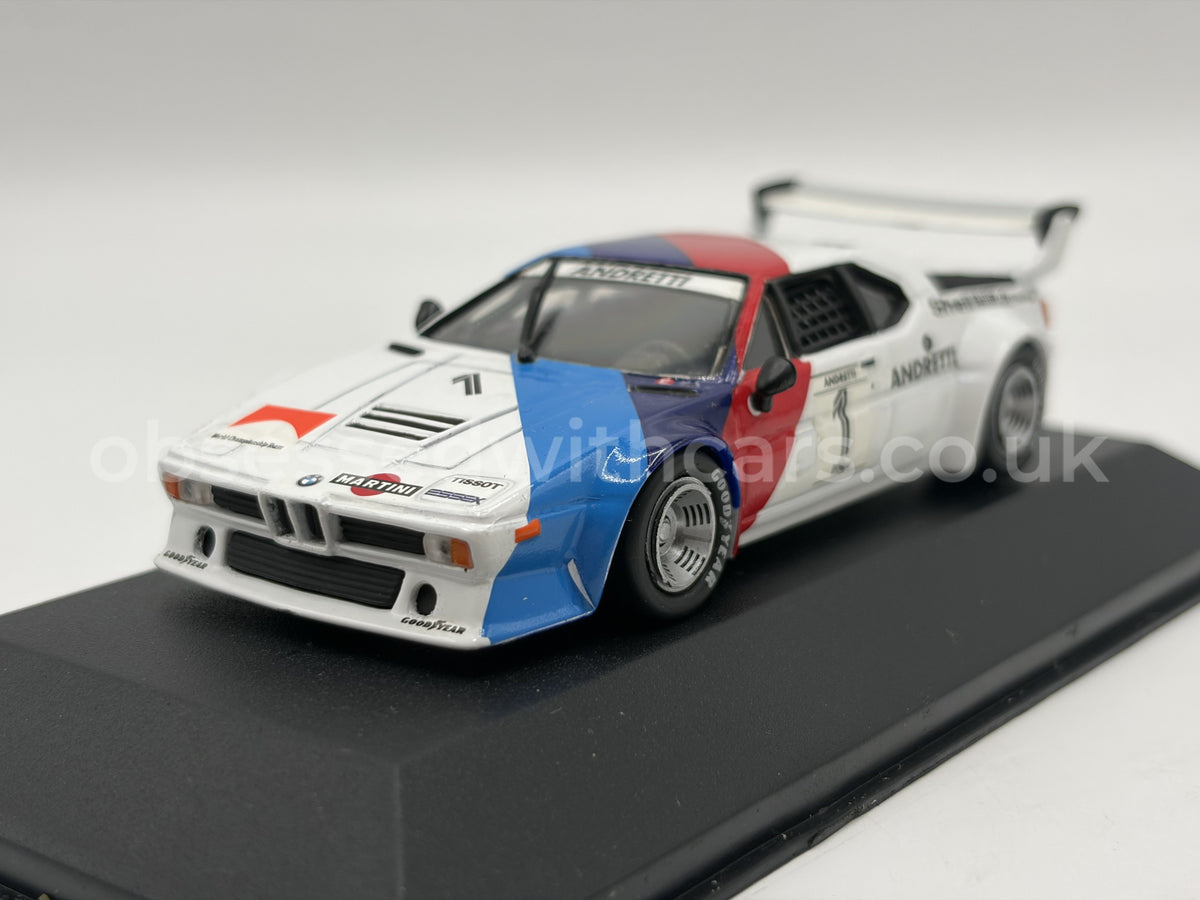 1/43 1979 BMW M1 Procar - Mario Andretti - Quartzo | Model Car