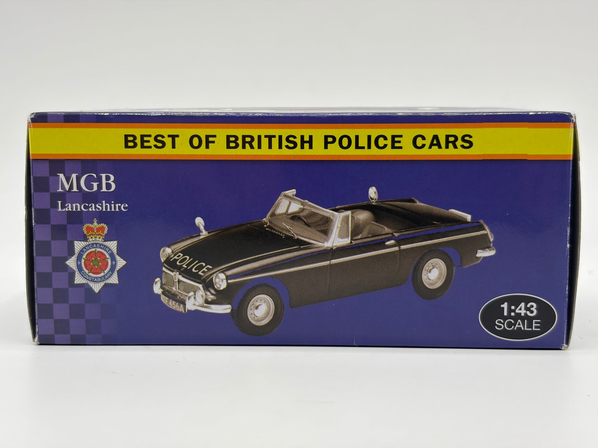 1/43 1963 MGB - Lancashire Police | Model Police Car