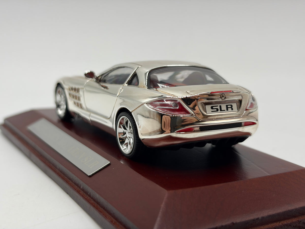 1/43 2003 Mercedes-Benz SLR McLaren - Chrome | Model Car