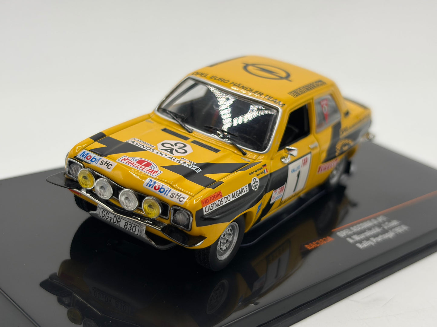 1/43 1974 Opel Ascona A - Rally Portugal - Warmbold / Todt | Model Rally Car