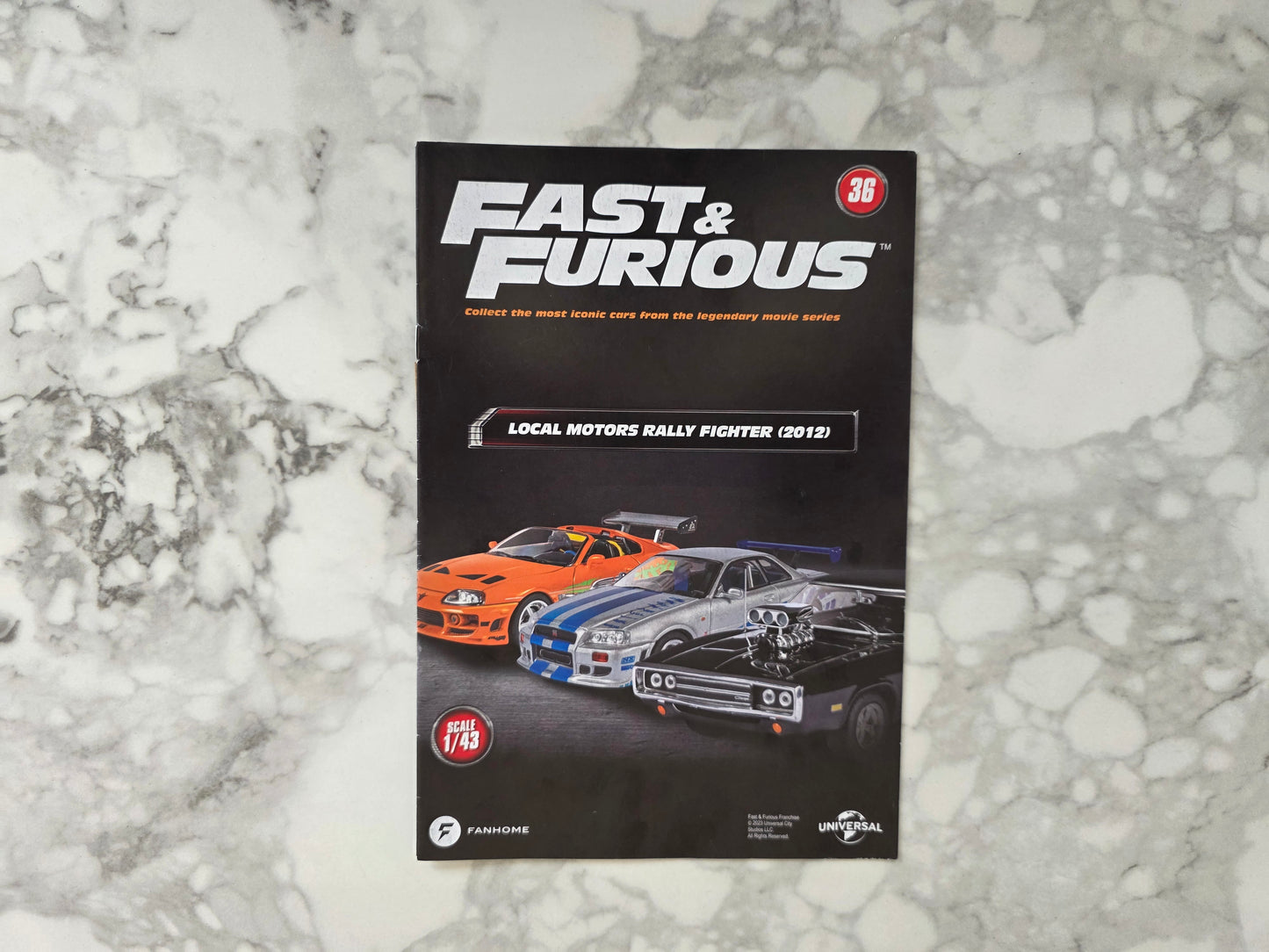Fast & Furious Car Collection Magazines - Select Your Issue