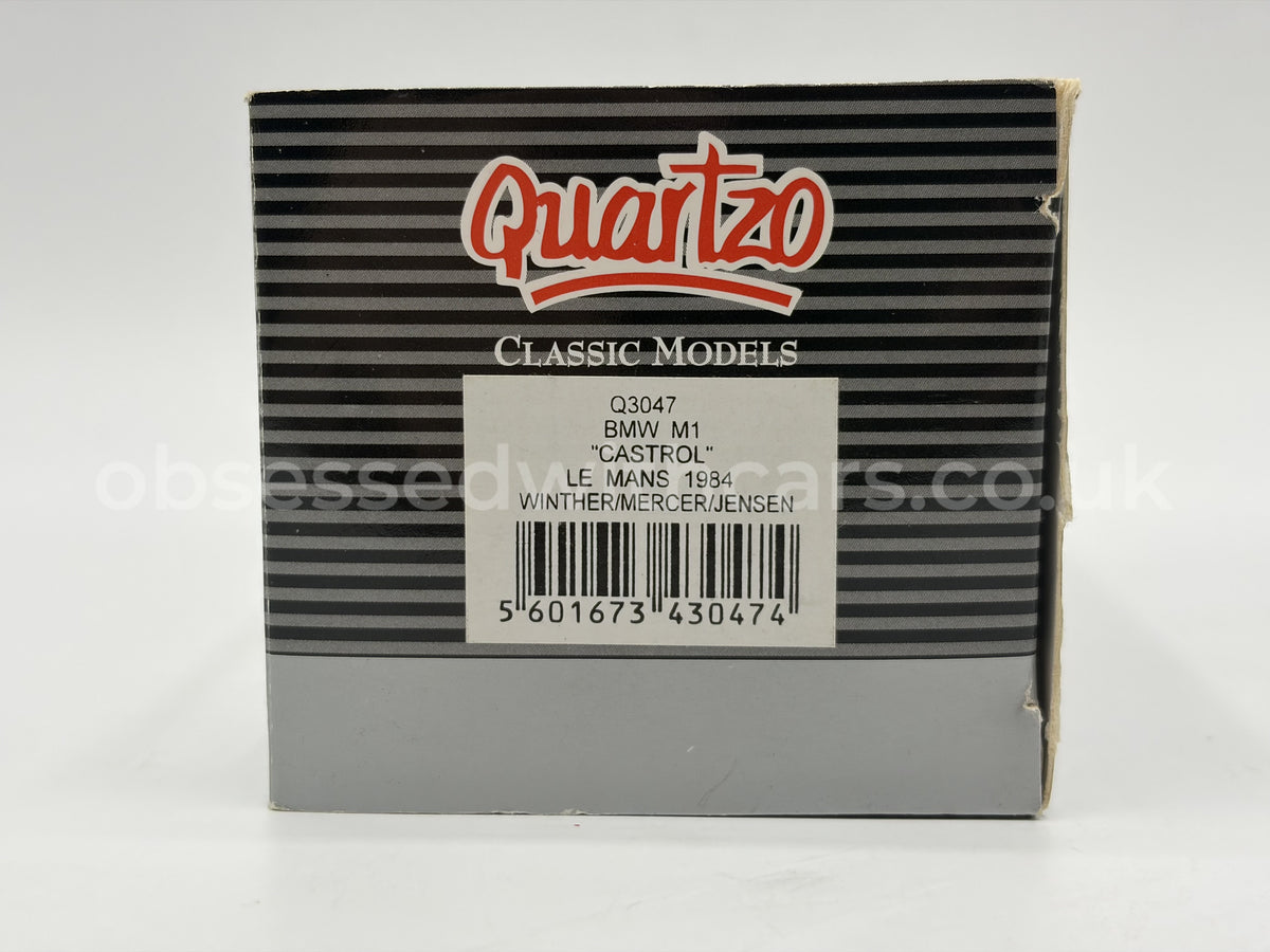 1/43 1984 BMW M1 - Winther / Mercer / Jensen - Quartzo | Model Le Mans Car