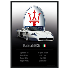 240 Maserati MC12 Poster - Accent Collection