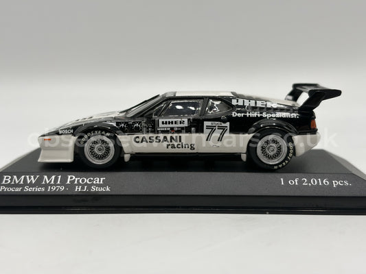 1/43 1979 BMW M1 Procar - Hans-Joachim Stuck - Minichamps | Model Car