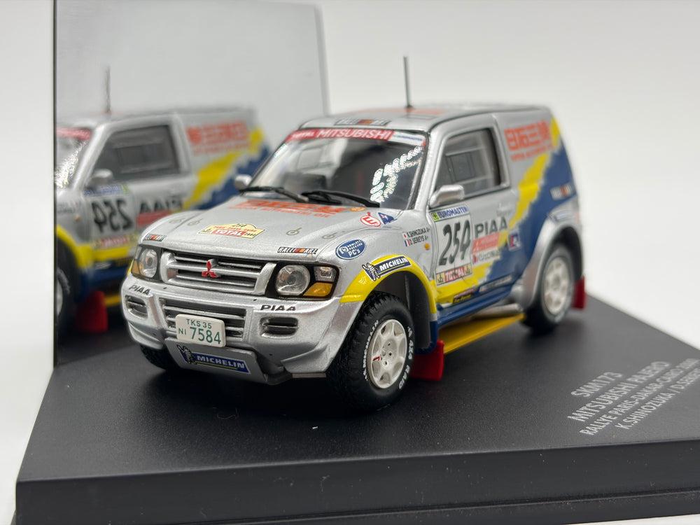 1/43 2000 Mitsubishi Pajero - Paris-Dakar-Cairo Rally - Shinozuka / Serieys | Model Rally Car