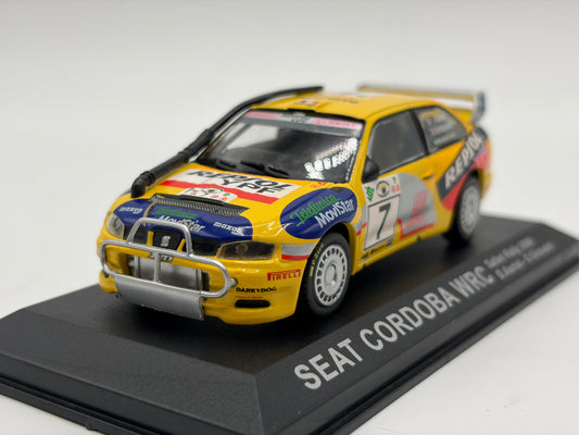 1/43 2000 Seat Cordoba WRC - Safari Rally - Auriol / Giraudet | Model Rally Car