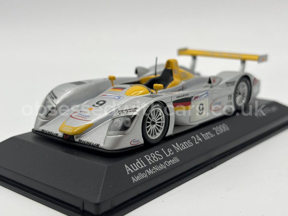 1/43 2000 Audi R8S - Aiello / McNish / Ortelli - Minichamps | Model Le Mans Car