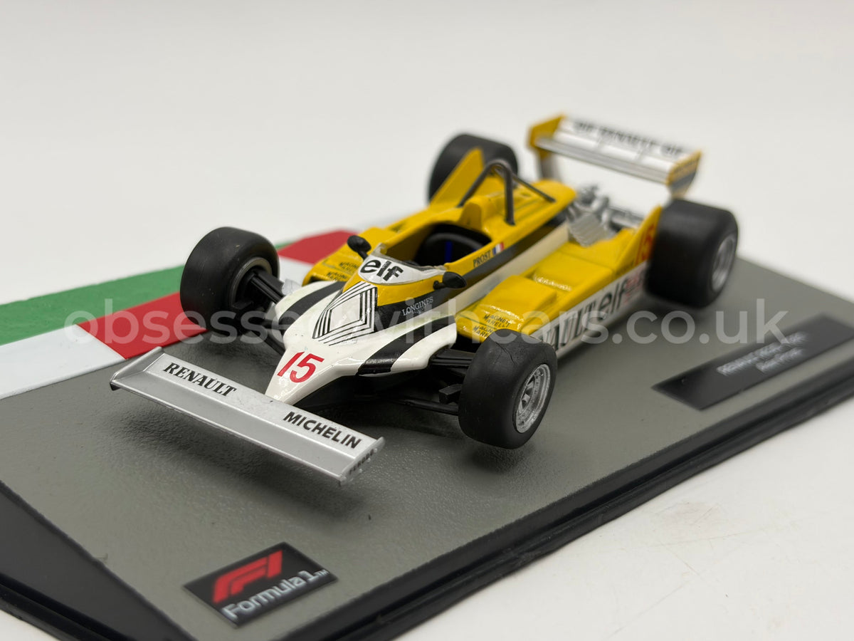1/43 1981 Renault RE30 - Alain Prost | Model F1 Car