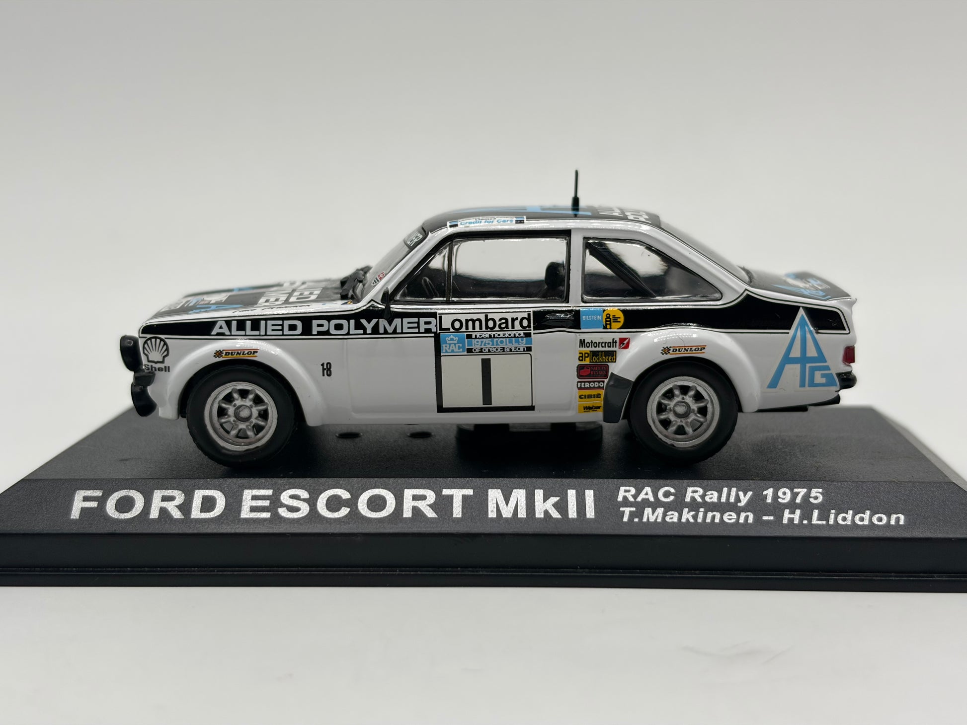 1/43 1975 Ford Escort Mk2 - RAC Rally - Makinen / Liddon | Model Rally Car