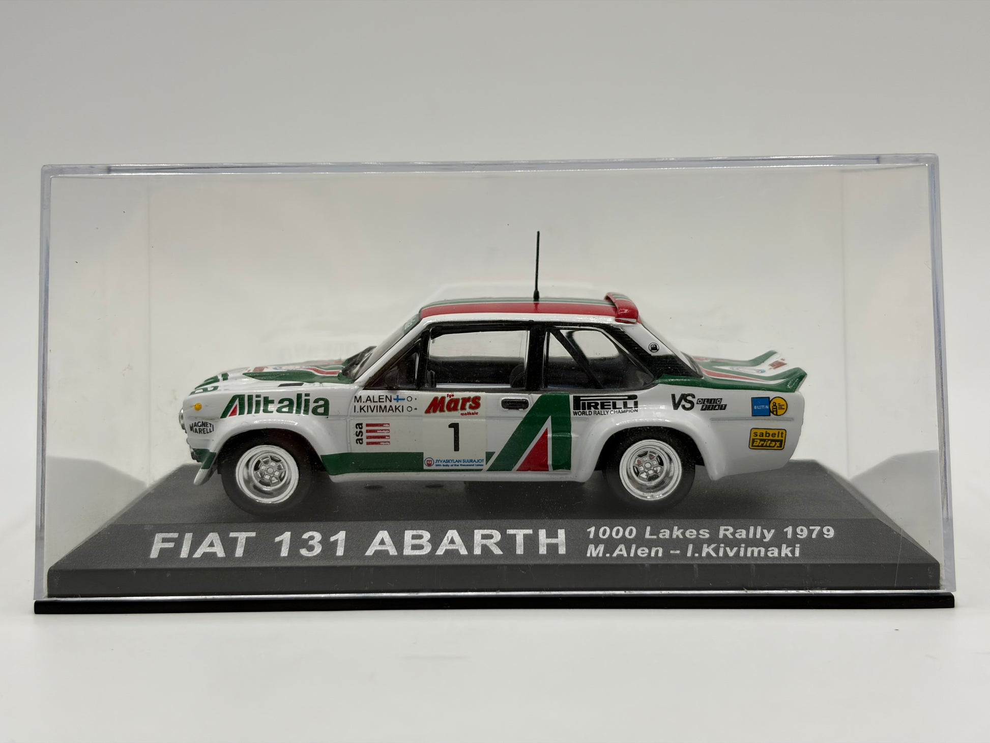 1/43 1979 Fiat 131 Abarth - 1000 Lakes Rally - Alen / Kivimaki | Model Rally Car