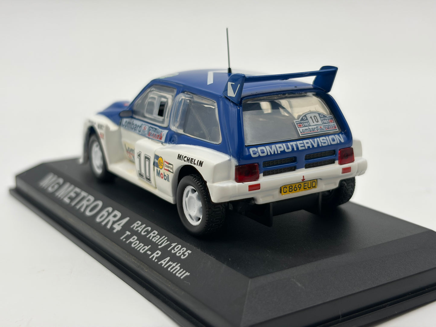 1/43 1985 MG Metro 6R4 - RAC Rally - Pond / Arthur | Model Rally Car