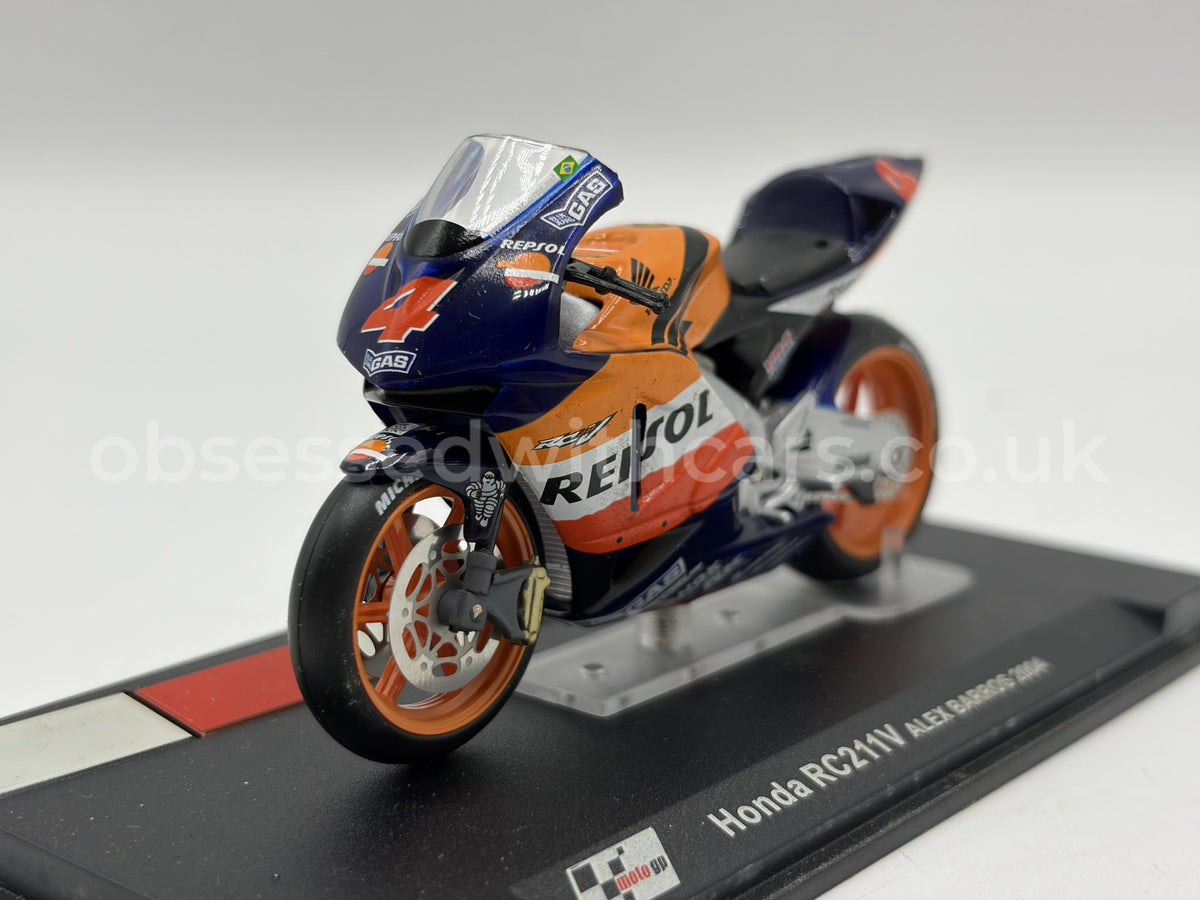 1/24 2004 Honda RC211V - Alex Barros | Racing Bike Model