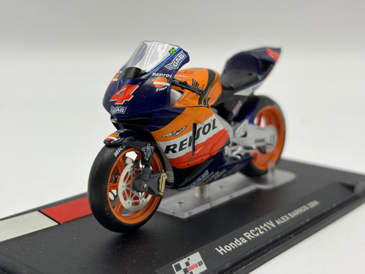 1/24 2004 Honda RC211V - Alex Barros | Racing Bike Model