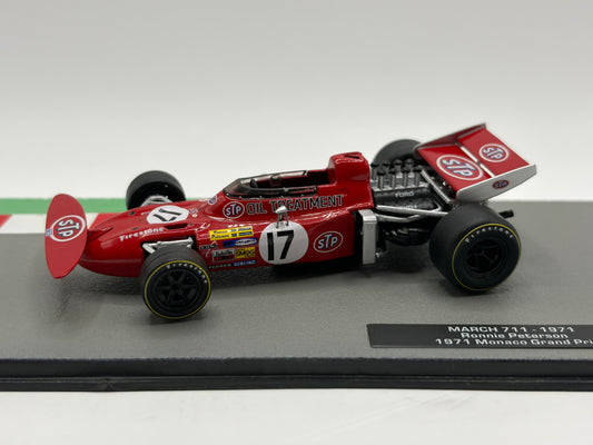 1/43 1971 March 711 - Ronnie Peterson | Model F1 Car