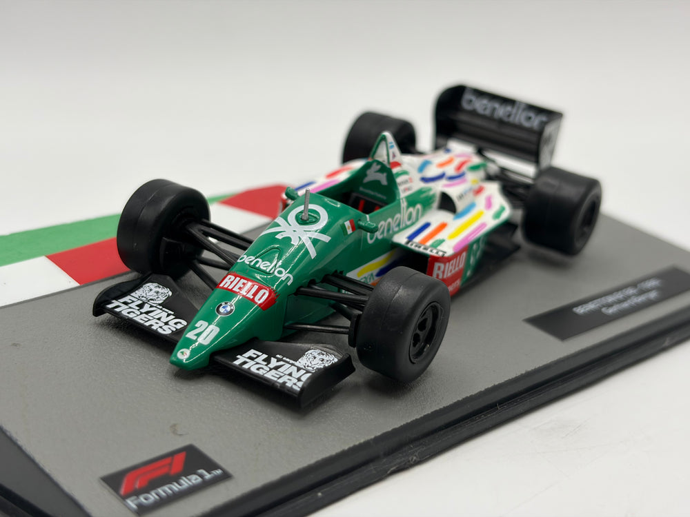 1/43 1986 Benetton B186 - Gerhard Berger | Model F1 Car