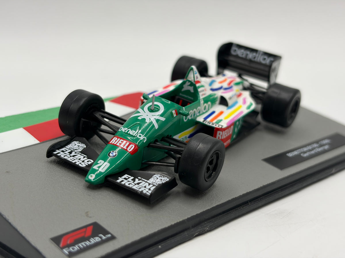 1/43 1986 Benetton B186 - Gerhard Berger | Model F1 Car