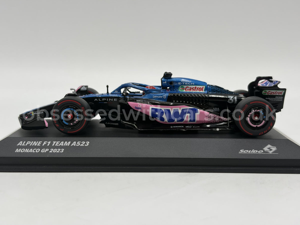 1/43 2023 Alpine A523 - Esteban Ocon - Monaco GP | Model F1 Car