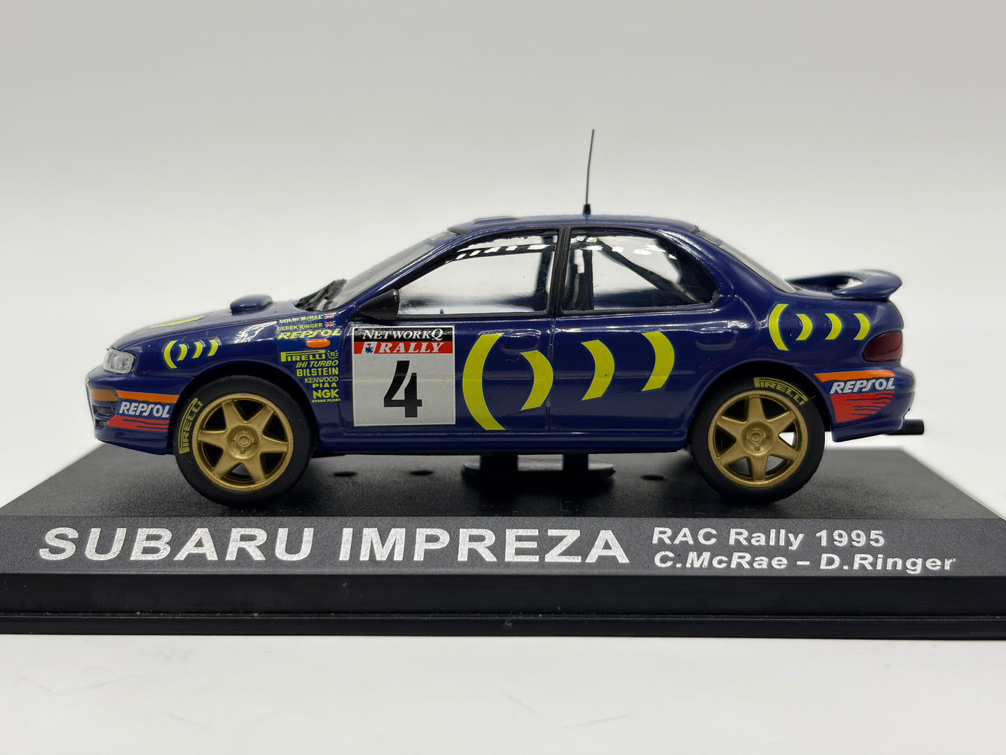 1/43 1995 Subaru Impreza - RAC Rally - McRae / Ringer | Model Rally Car