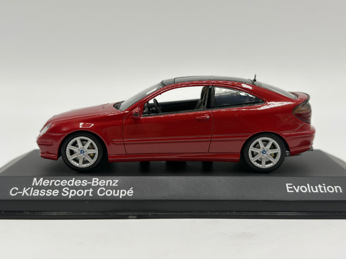 1/43 2001 Mercedes C-Klasse Sport Coupe - Minichamps | Model Car