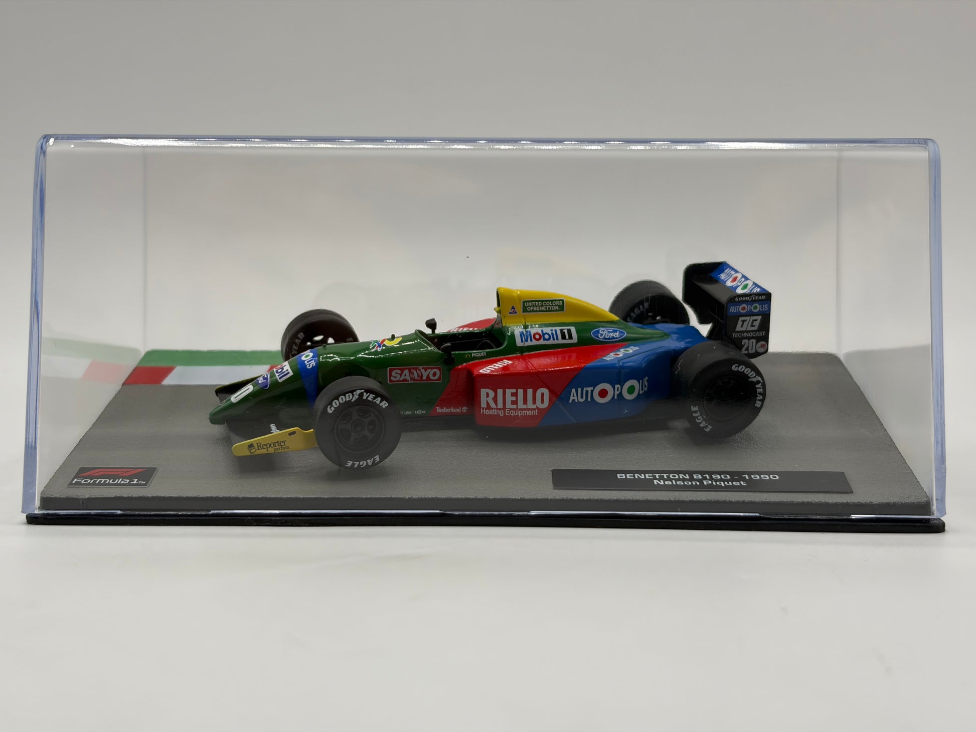 1/43 1990 Benetton B190 - Nelson Piquet | Model F1 Car