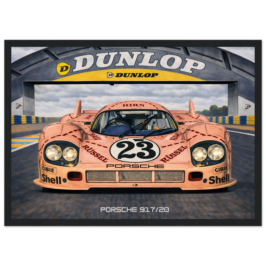 Porsche 917/20 "Pink Pig" Poster - Le Mans Legends Collection