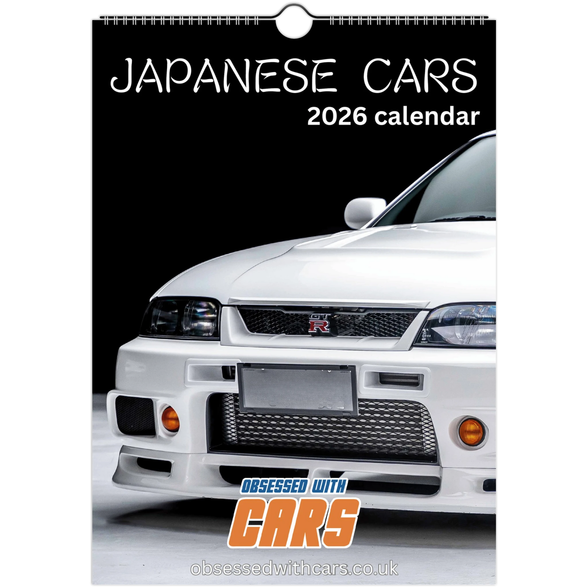 Japanese Cars Calendar 2026