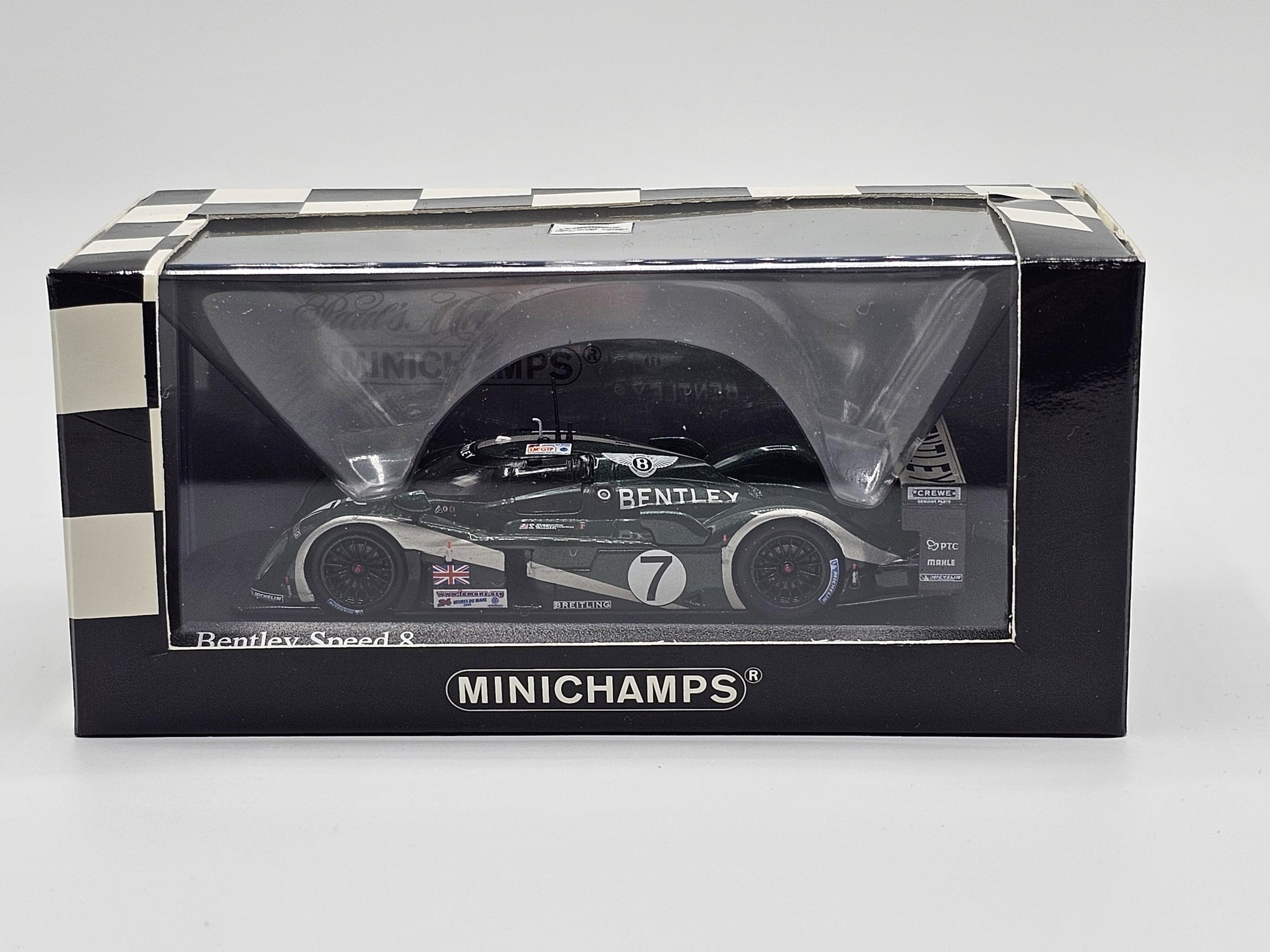 1/43 2003 Bentley Speed 8 - Kristensen / Smith / Capello - Minichamps | Model Le Mans Car