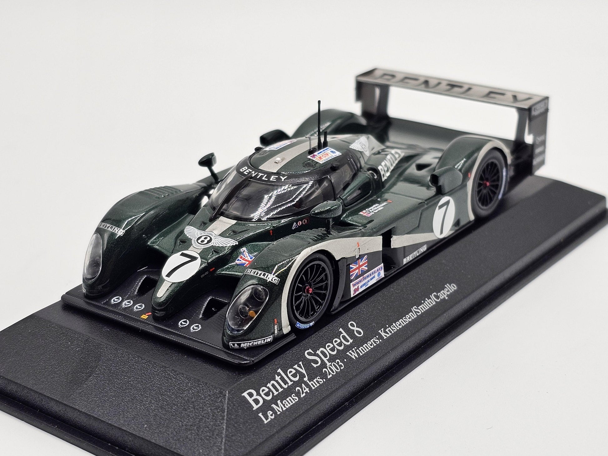 1/43 2003 Bentley Speed 8 - Kristensen / Smith / Capello - Minichamps