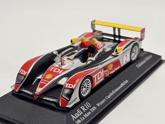 1/43 2008 Audi R10 TDI - Capello / Kristensen / McNish - Minichamps