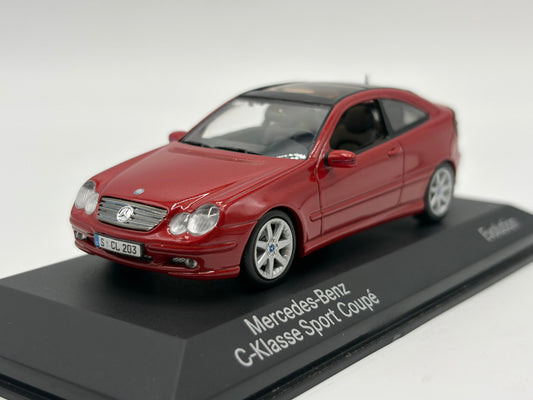 1/43 2001 Mercedes C-Klasse Sport Coupe - Minichamps | Model Car