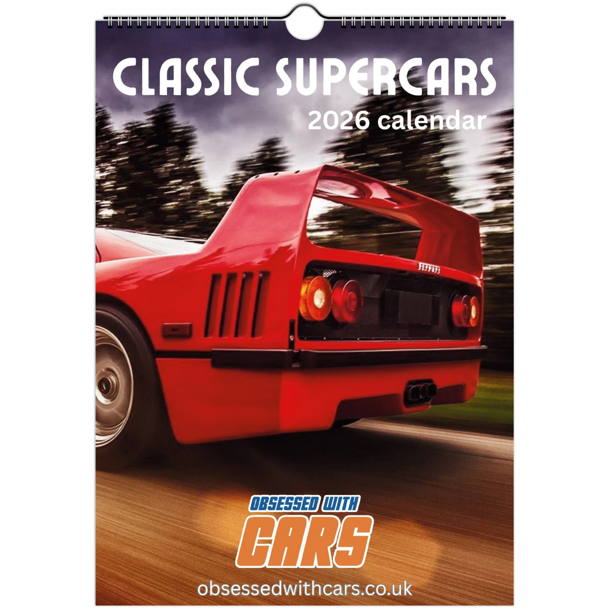 Classic Supercars Calendar 2026