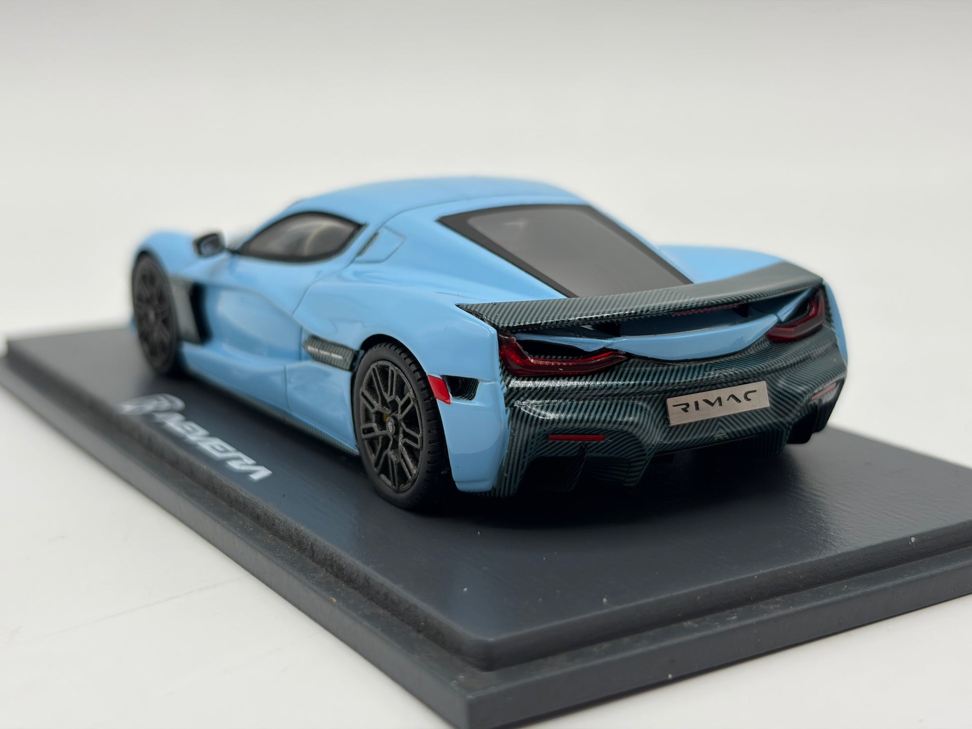 1/43 2022 Rimac Nevera - Stratos Blue - Schuco | Model Car