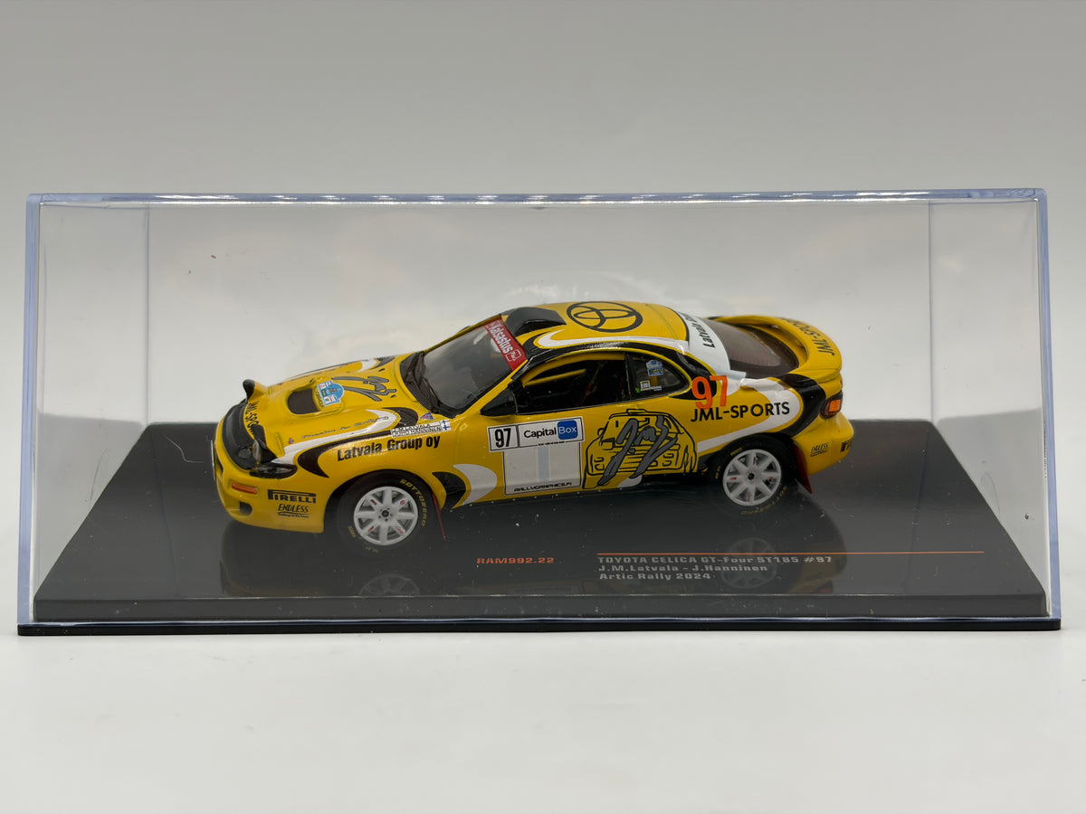 1/43 2024 Toyota Celica GT-Four ST185 - Artic Rally - Latvala / Hanninen | Model Rally Car