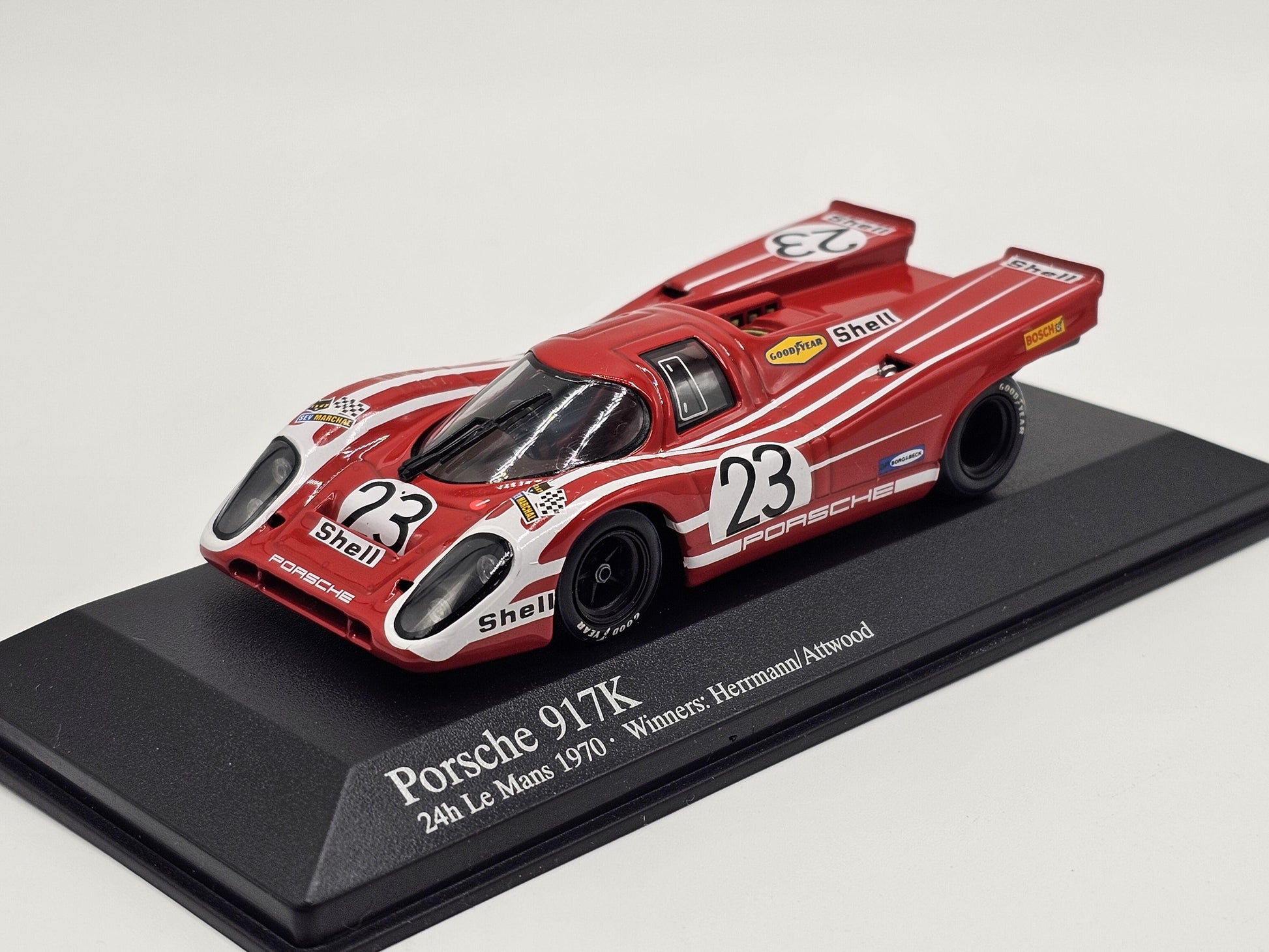 1/43 1970 Porsche 917K - Hermann / Attwood - Minichamps