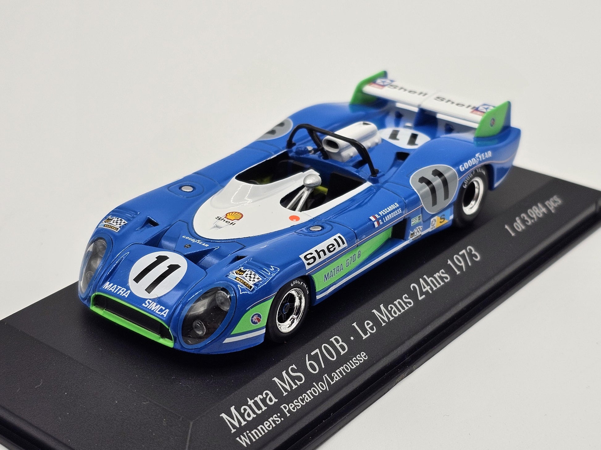 1/43 1973 Matra MS670B - Pescarolo / Larrousse - Minichamps