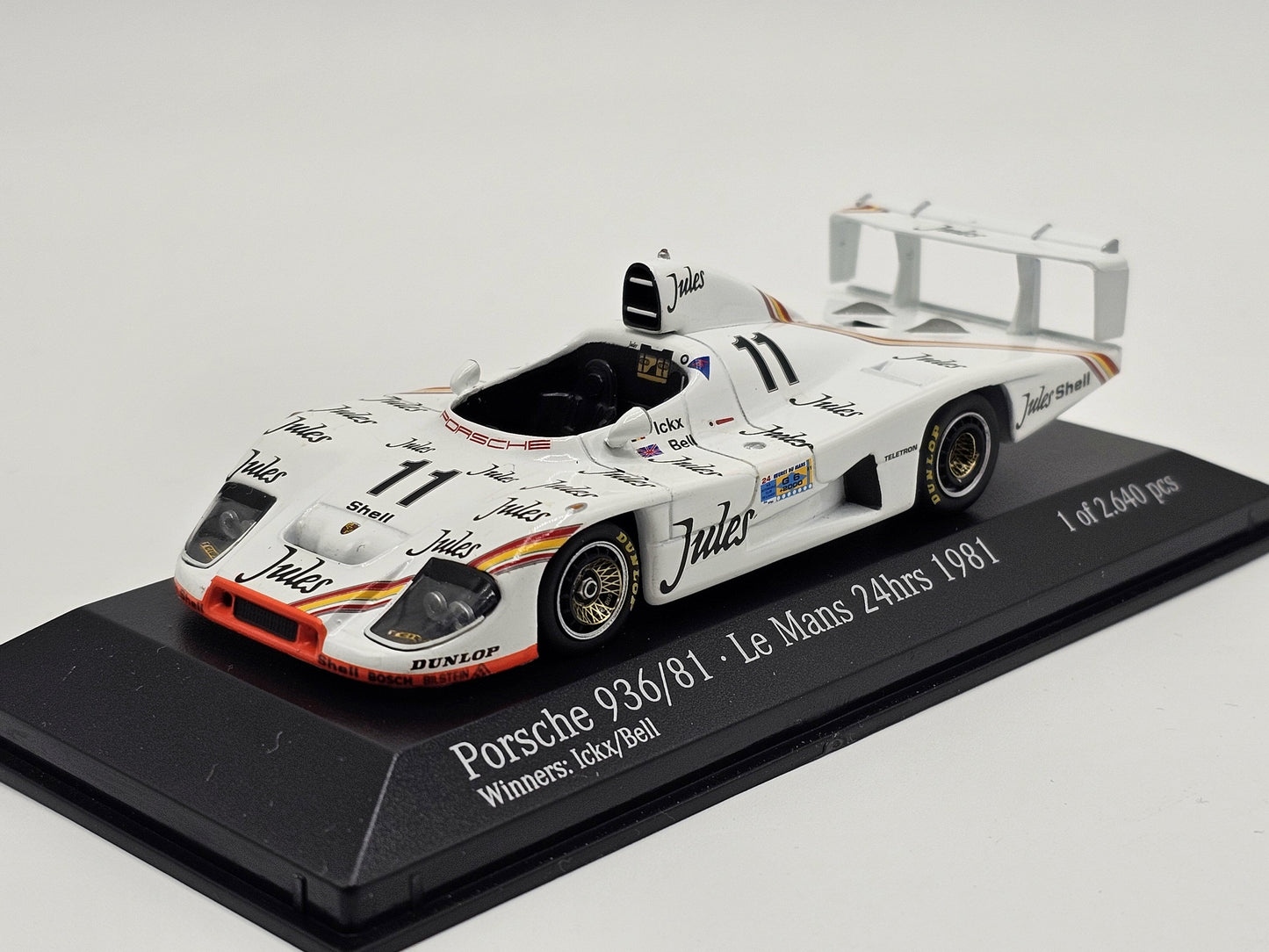 1/43 1981 Porsche 936/81 - Ickx / Bell - Minichamps