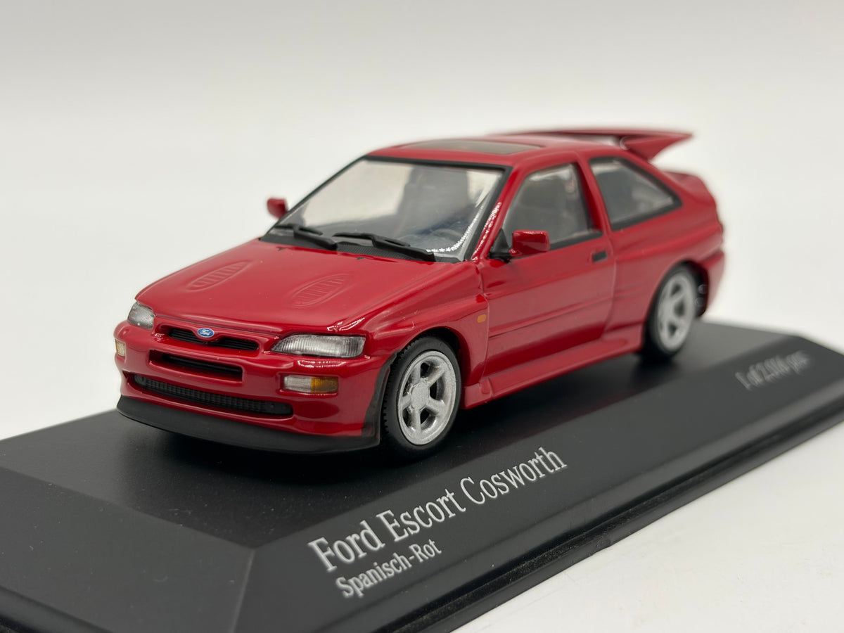 1/43 1996 Ford Escort RS Cosworth - Red - Minichamps | Model Car