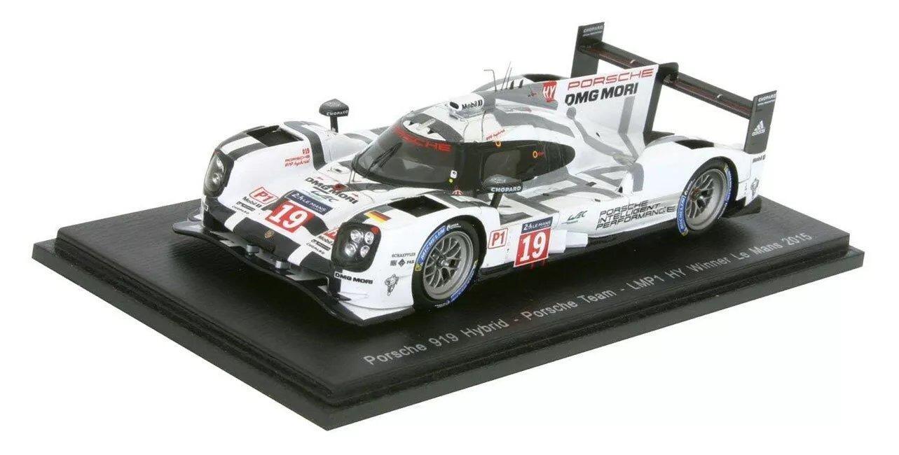 1/43 2015 Porsche 919 Hybrid - Bamber / Hulkenberd / Tandy - Spark