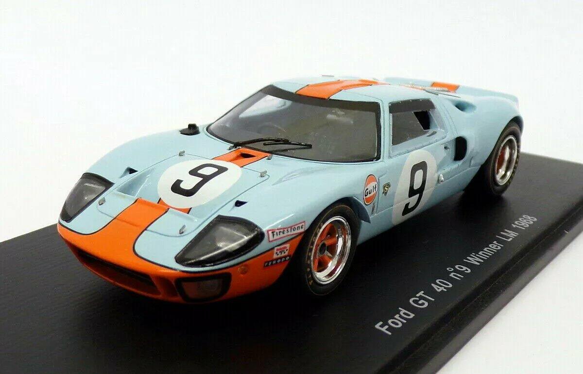 1/43 1968 Ford GT40 - Rodriguez / Bianchi - Spark