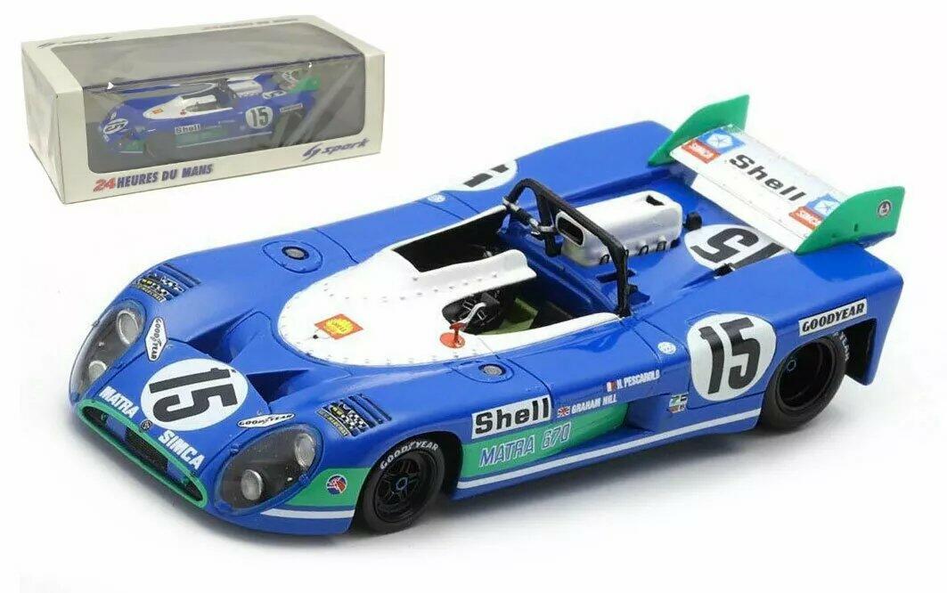 1/43 1972 Matra-Simca MS670 - Pescarolo / Hill - Spark