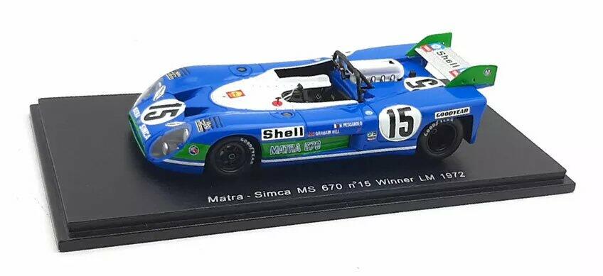 1/43 1972 Matra-Simca MS670 - Pescarolo / Hill - Spark