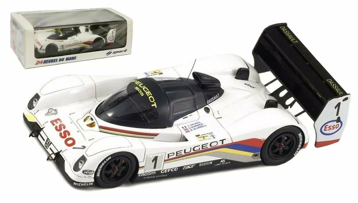 1/43 1993 Peugeot 905 - Bouchut / Brabham / Helary - Spark