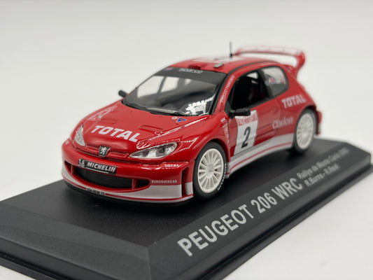 1/43 2003 Peugeot 206 WRC - Monte Carlo Rally - Burns / Reid | Model Rally Car