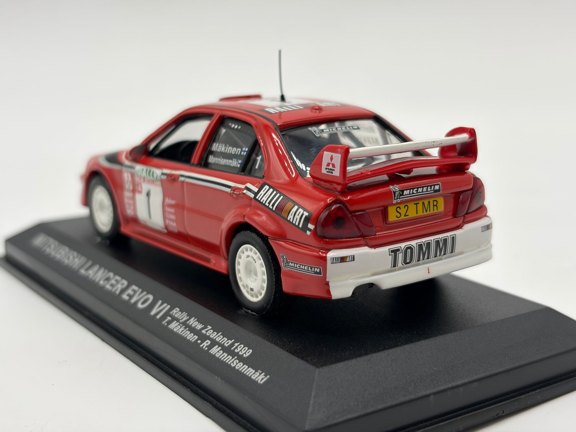 1/43 1999 Mitsubishi Lancer Evo VI - Rally New Zealand - Makinen / Mannisenmaki | Model Rally Car