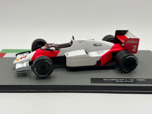 1/43 1985 McLaren MP4/2B – Alain Prost | Model F1 Car