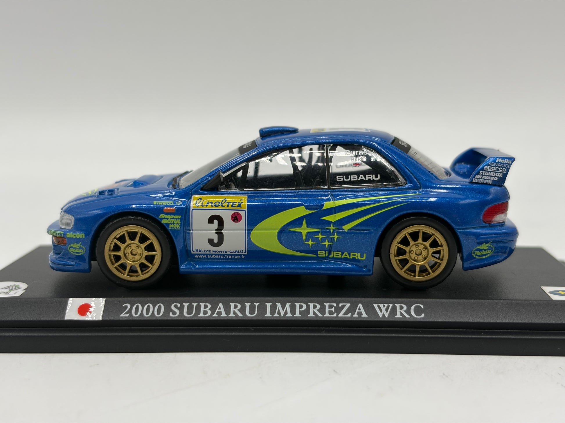 1/43 2000 Subaru Impreza WRC - Monte Carlo Rally - Burns / Reid | Model Rally Car