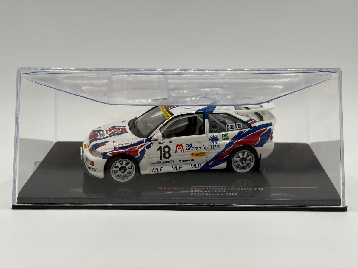 1/43 1996 Ford Escort RS Cosworth - Rally Bohemia - Blahna / Pelc | Model Rally Car