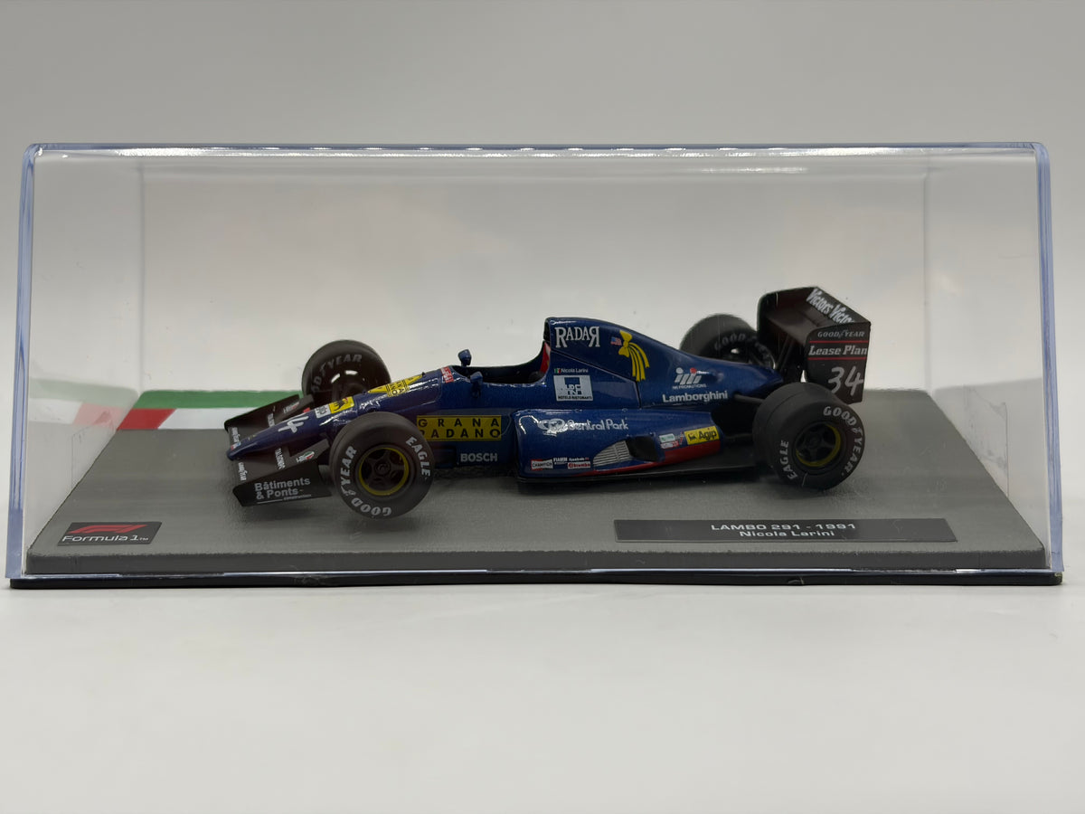 1/43 1991 Lambo 291 - Nicola Larini | Model F1 Car